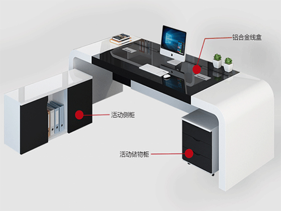 大班台办公桌-班台-品源班台